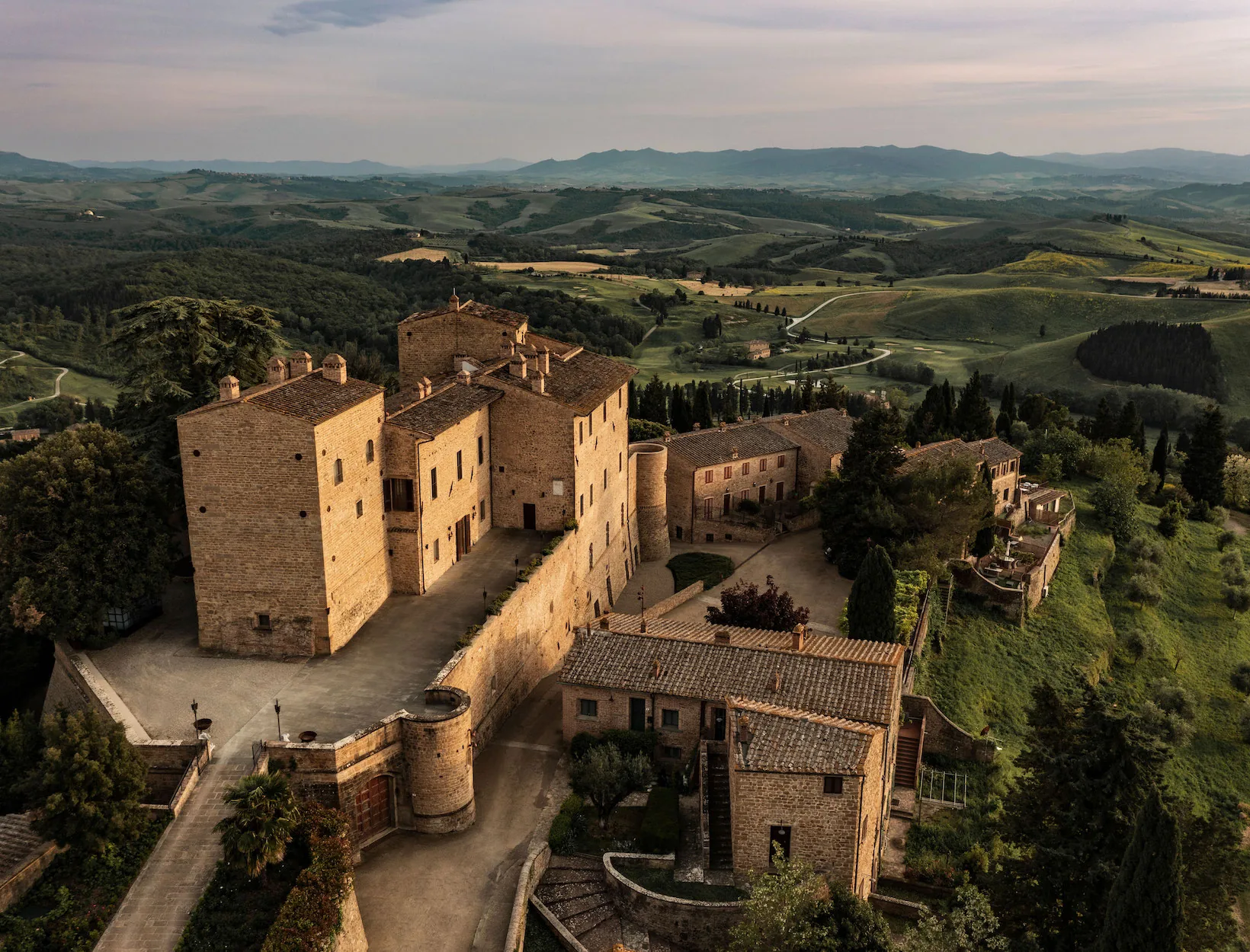 Castelfalfi, Tuscany — the castle