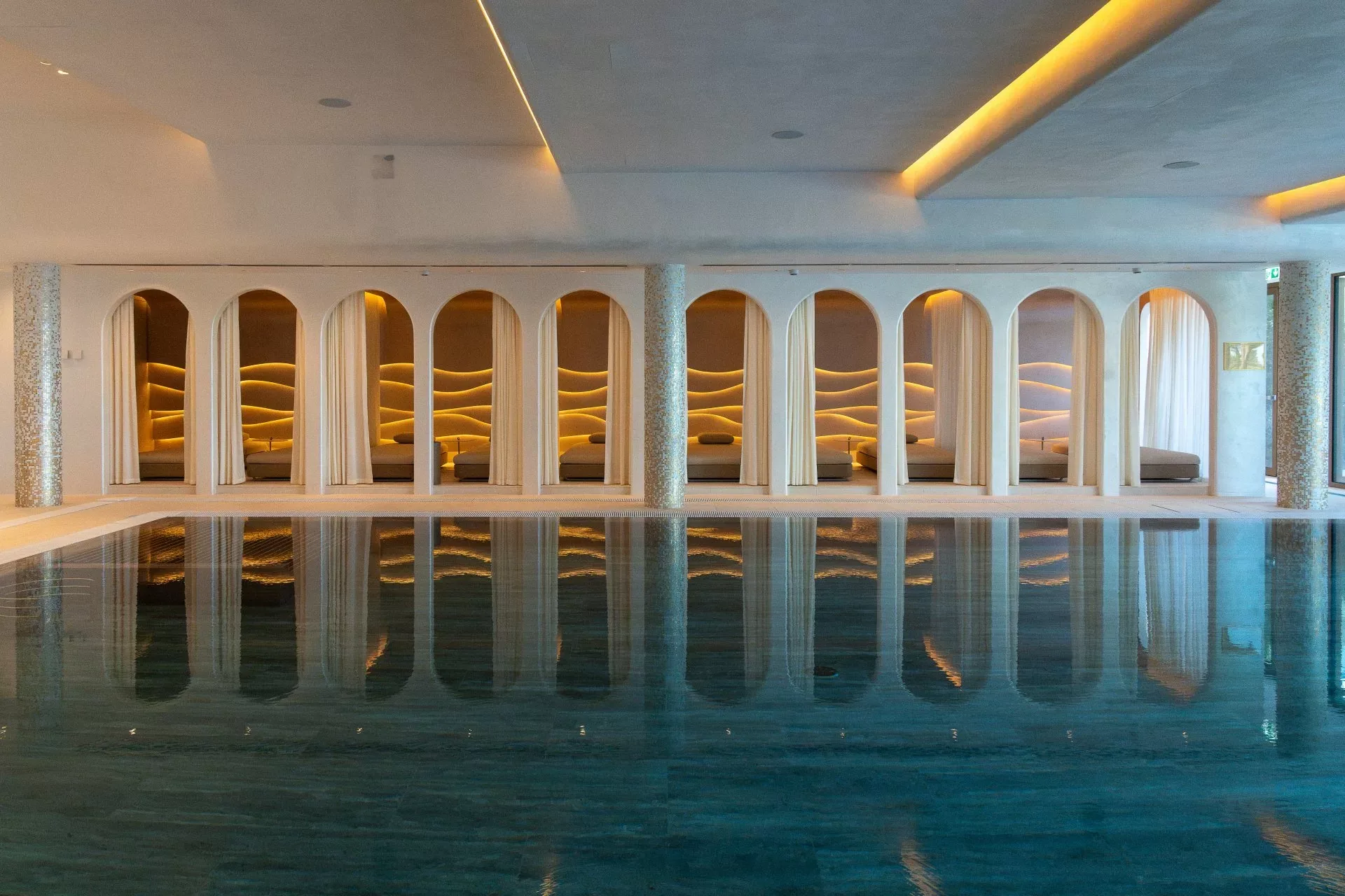 Castelfalfi — indoor swimming pool